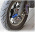 Canopus Motorcycle Bicycle Security Wheel Disc Brake Lock Bike Anti-Theft (Gold)